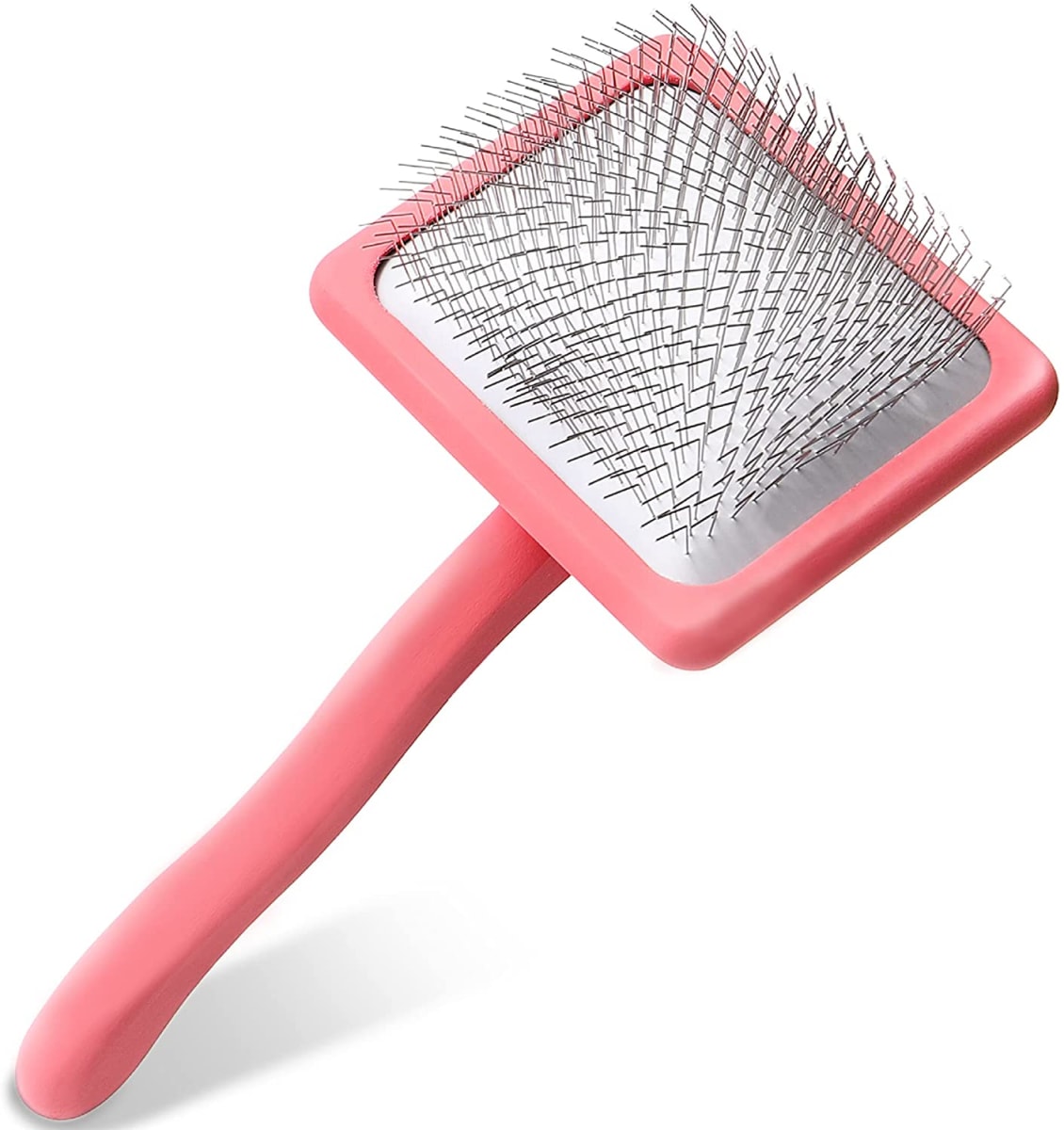 Pink slicker brush