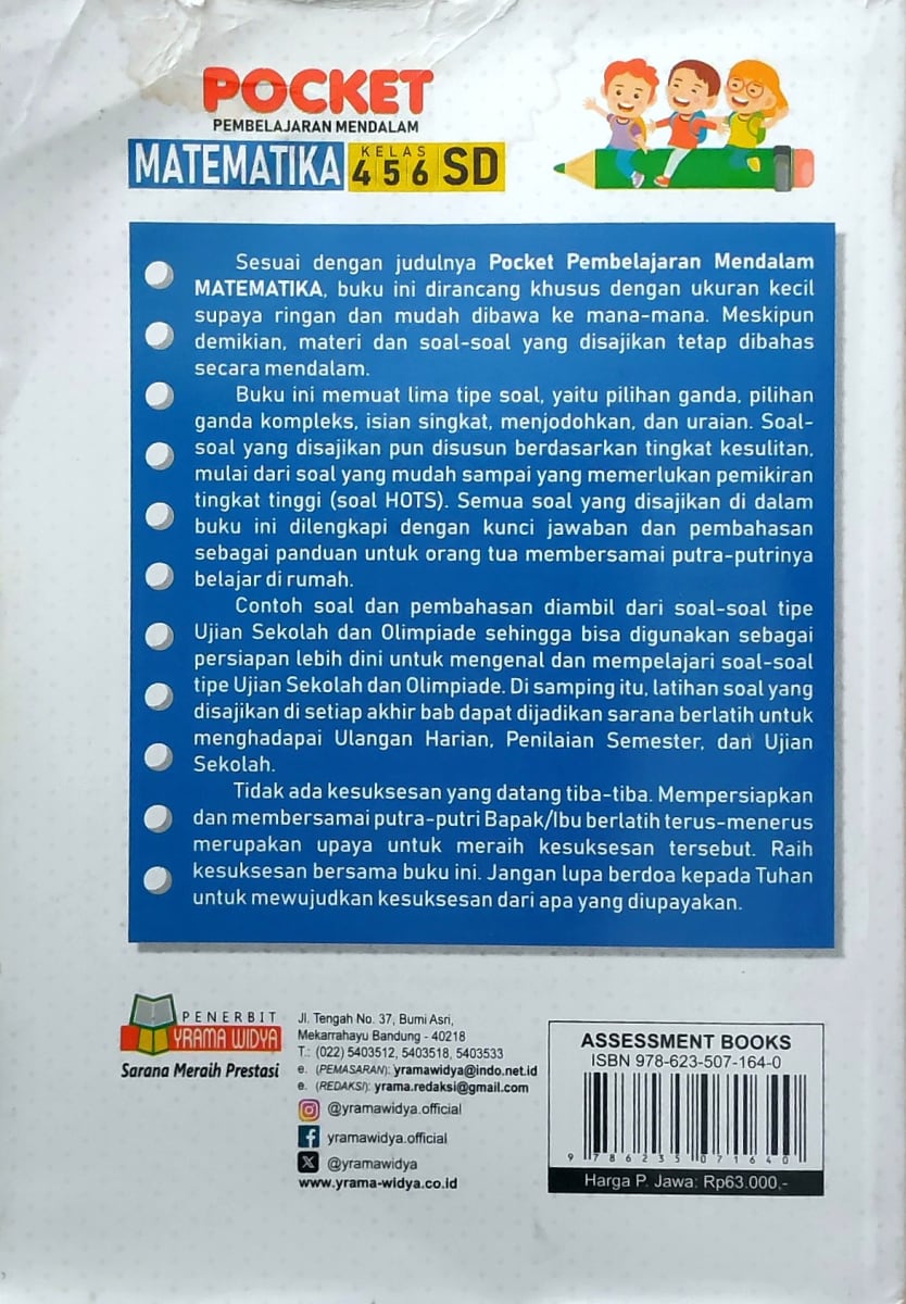 Pocket Pelajaran Medalam Matematika