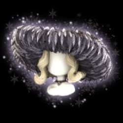 Faux Feathery Fashion Hat