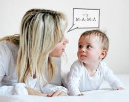 Imitates speech sounds - baba, dada