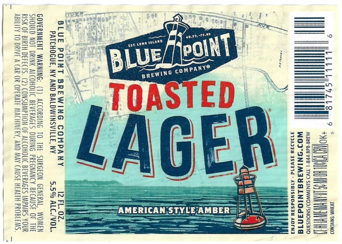 Blue Point Toeasted Lager