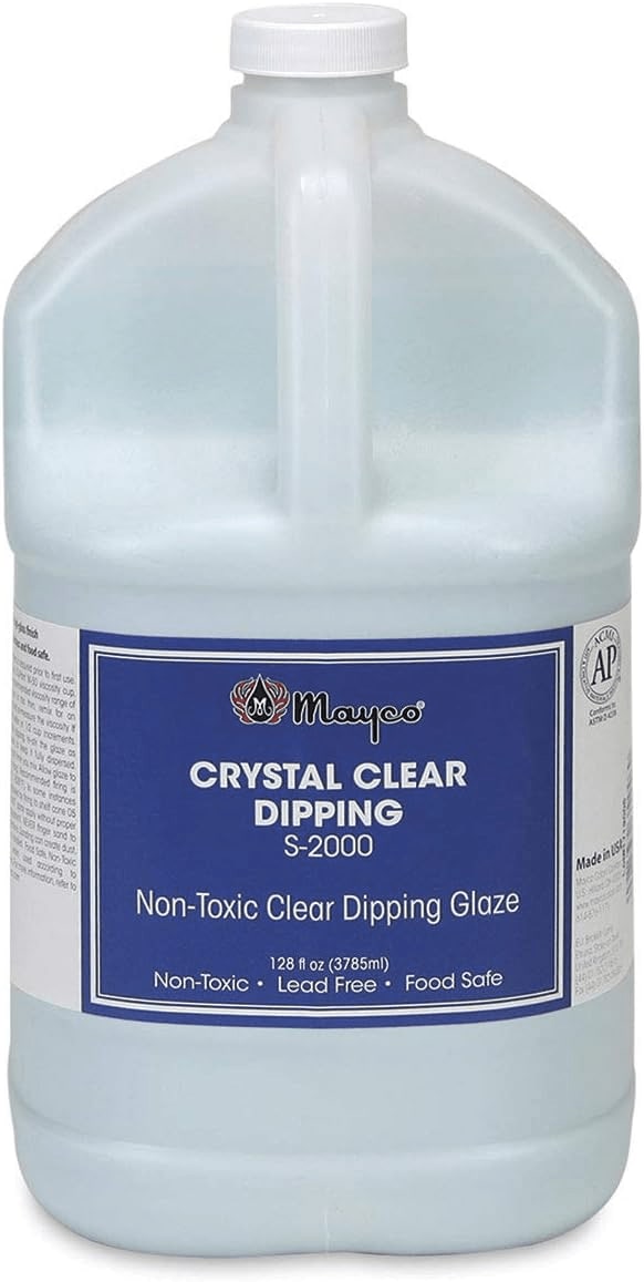 Mayco Crystal Clear Brushing Glaze