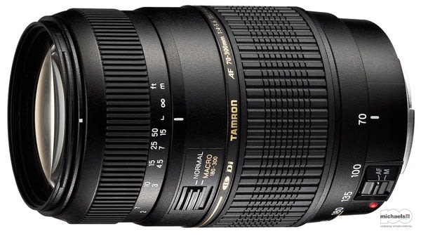 
 
Tamron AF 70-300mm F4-5.6 Di LD Macro