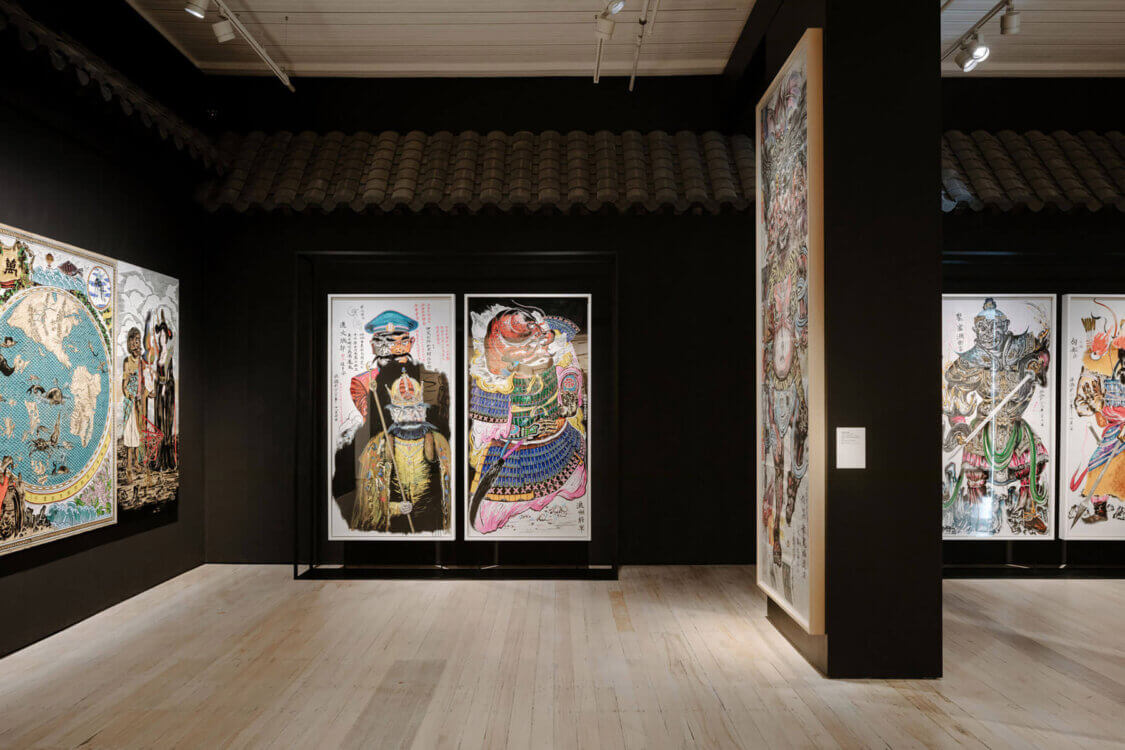 Visit the White Rabbit Gallery, which showcases contemporary Chinese art