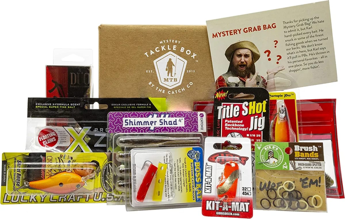 Mystery Tackle Box Grab Bag Fishing Kit