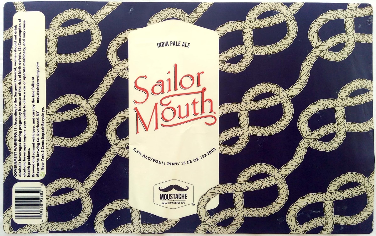 Moustache Sailor Mouth IPA