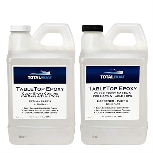 Table Top Epoxy Resin 1 Gallon Kit