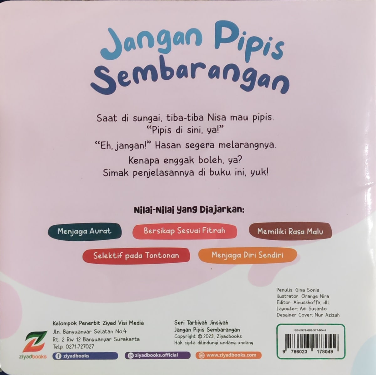 Jangan Pipis Sembarangan