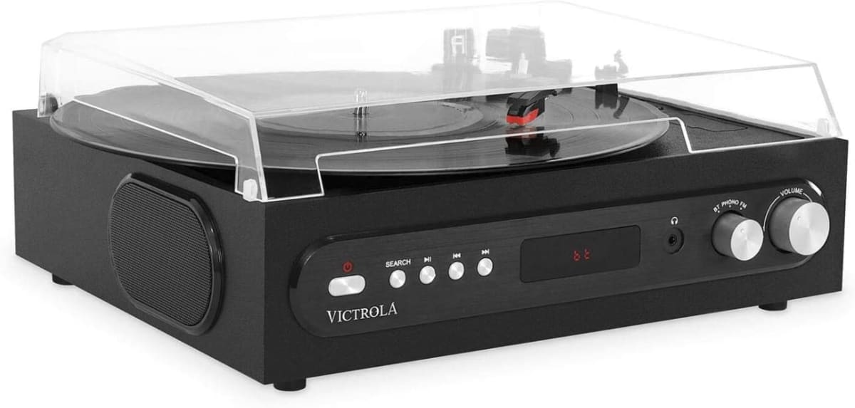 Victrola All-in-1 Bluetooth Record Player