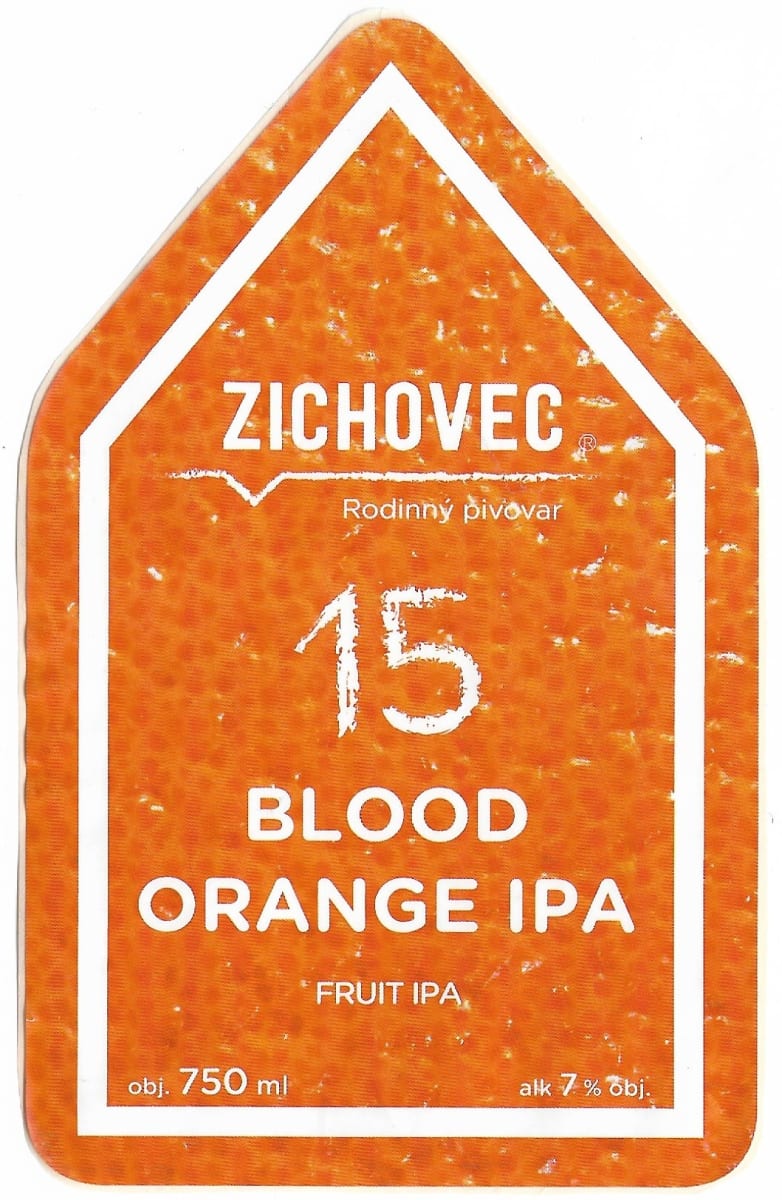 Zichovec 15 Blood orange IPA
