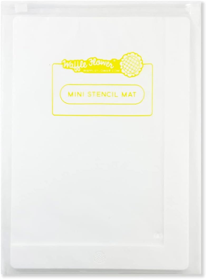 Waffle Flower Mini Stencil Mat