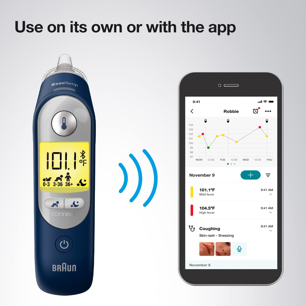 Bluetooth ThermoScan 7 – Digital Ear Thermometer