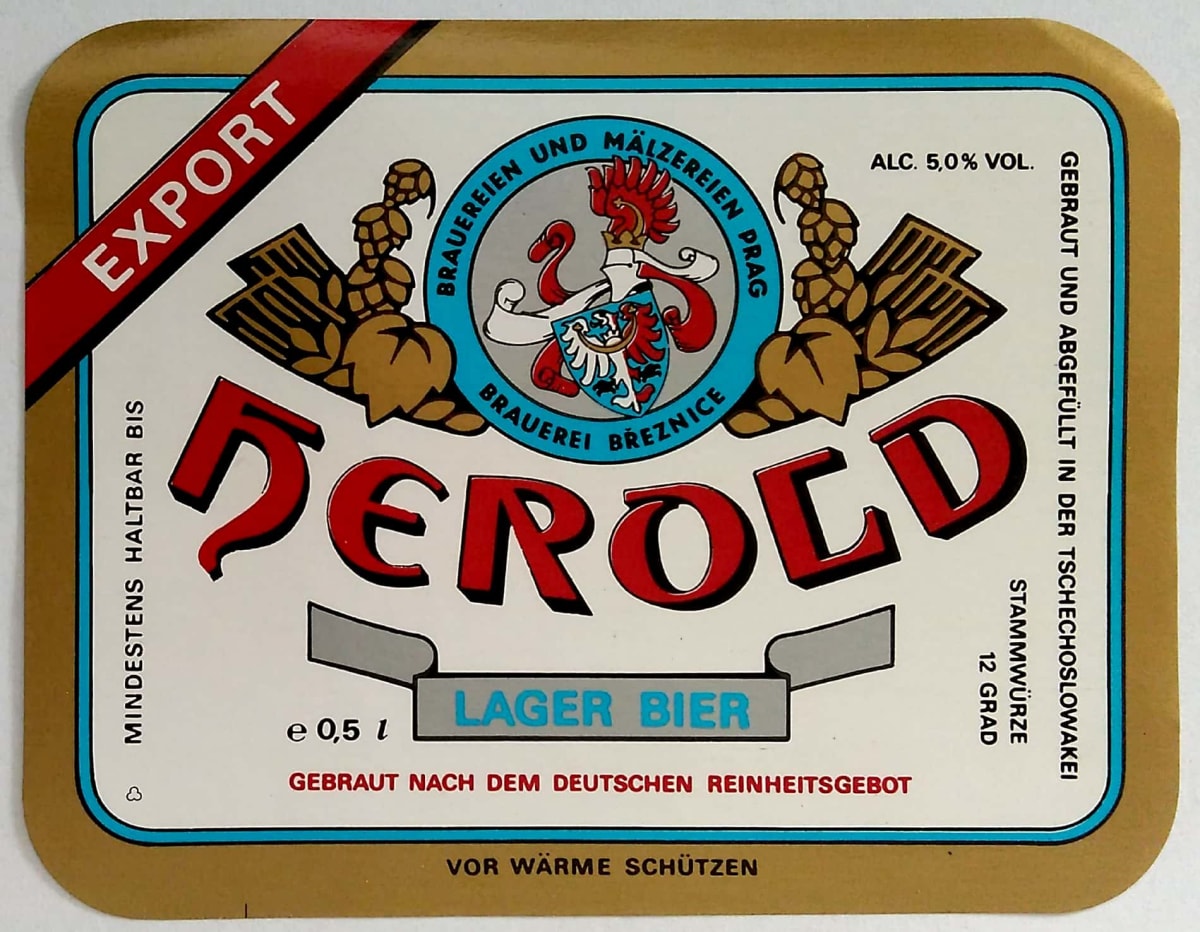 Herold EXPORT Lager Bier Etk. A