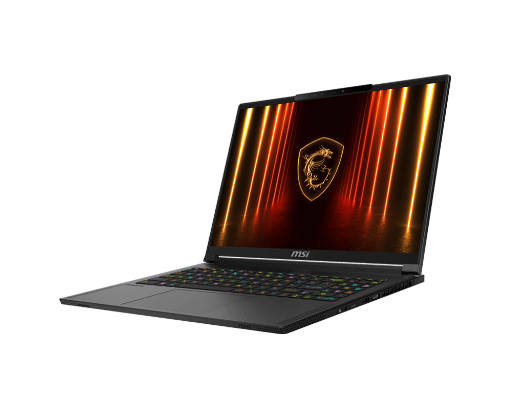 MSI Stealth 16 AI, Intel Ultra 7-255H, RTX 5060, 32 GB DDR5-6400, 1 TB SSD, QHD+ 240 Hz OLED 100% DCI-P3