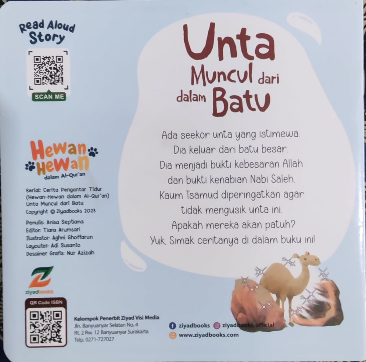 Unta Muncul dari dalam Batu