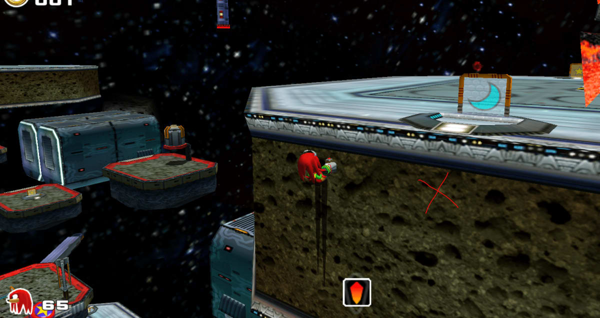 Try digging while watching the moon.