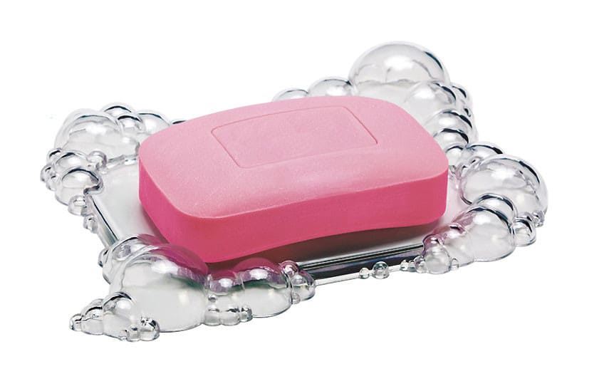 Soap and soap dish
