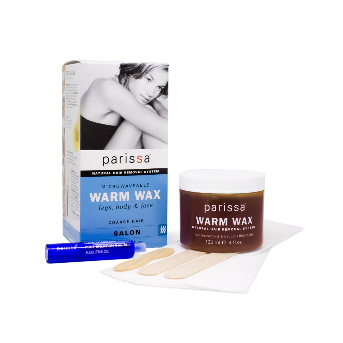 Parissa Natural Hair Remover Microwaveable Warm Wax