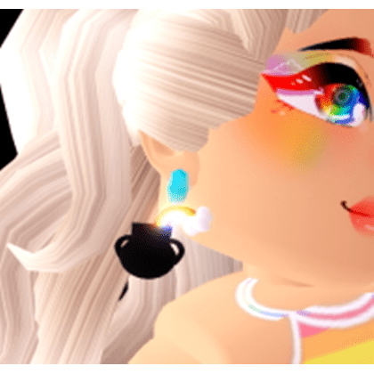 Rainbow Diamond Earrings