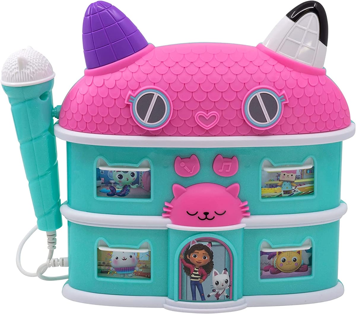 DreamWorks Gabby's Dollhouse Sing Along Boom Box Speaker