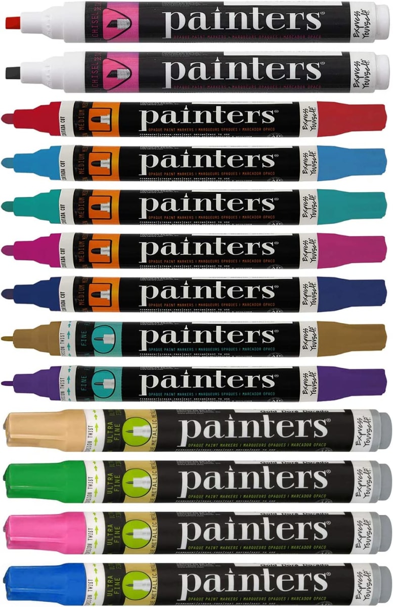 Elmer’s Painters Opaque Paint Markers, Set of 28