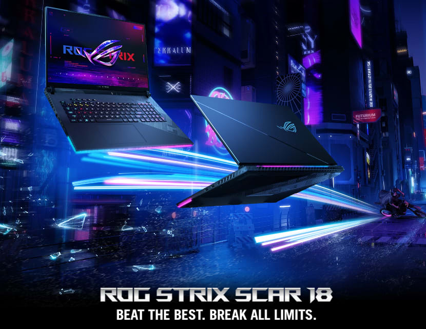 Asus Strix G18, i9-14900HX, RTX 4080, 32-64 GB DDR5-5600, 1-2 TB SSD, QHD+ 240 hz 100% DCI-P3