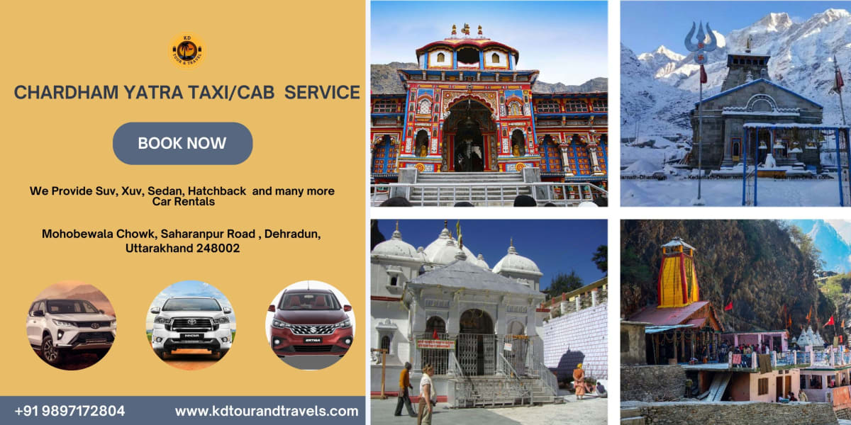Dehradun To Chardham Taxi