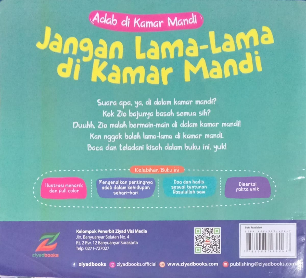 Jangan Lma-Lama di Kamar Mandi