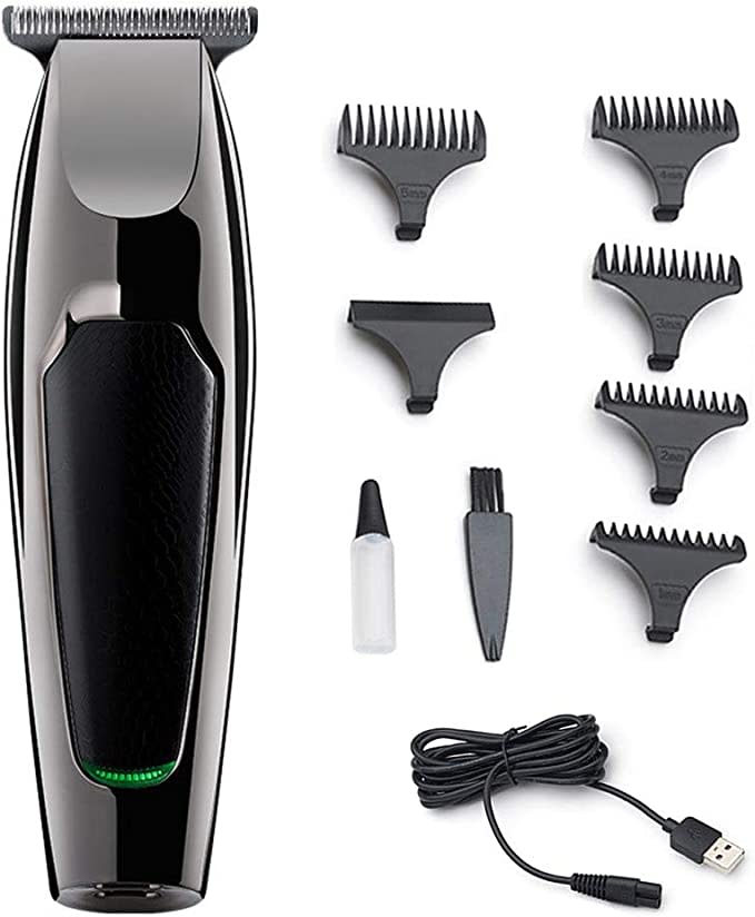 Langboss Barber USB Rechargeable Electric Trimmer Cordless Hair Clipper Shaver Grooming for Men Low Noise Professional Cutting Machine
