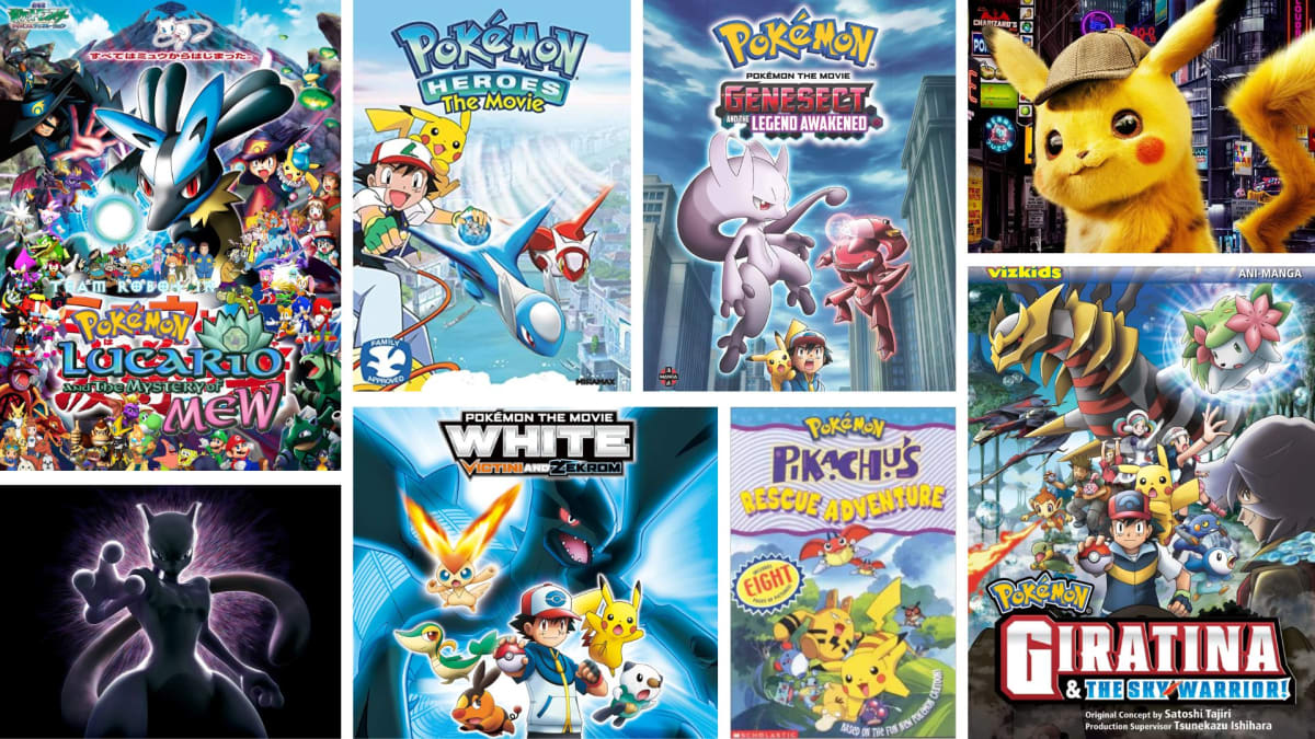 The Complete List of Pokemon Movies in Order (And Where To Stream Them!)