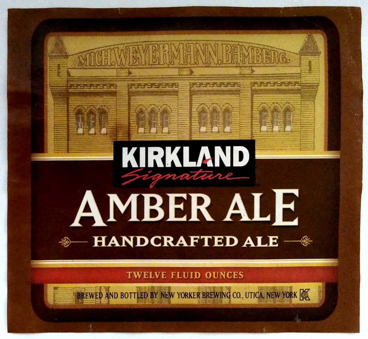 Kirkland Amber ALE brown