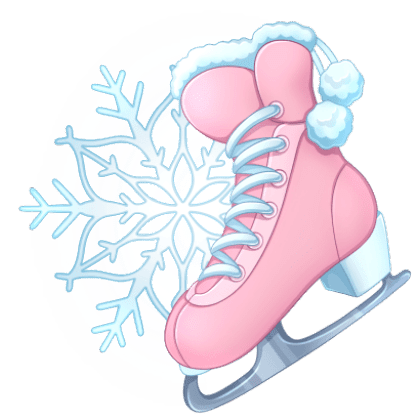 Sparkly Snowflake Skater