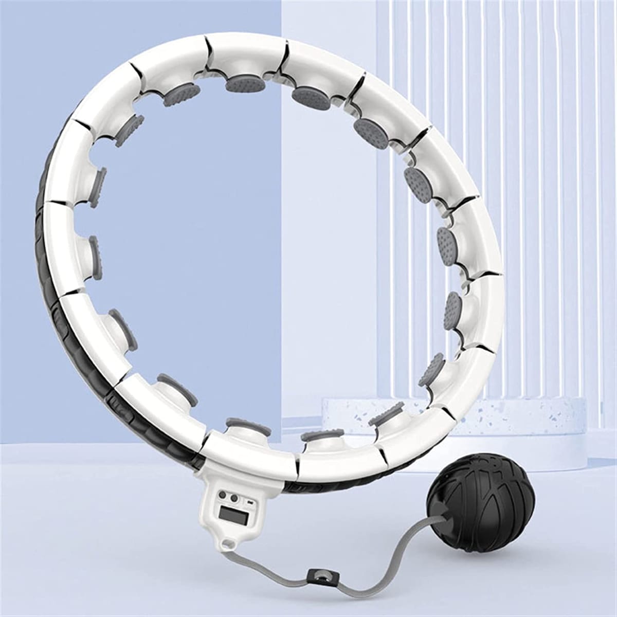 PQW Adult Weighted Hula Hoop Weight Loss Exercise Ring