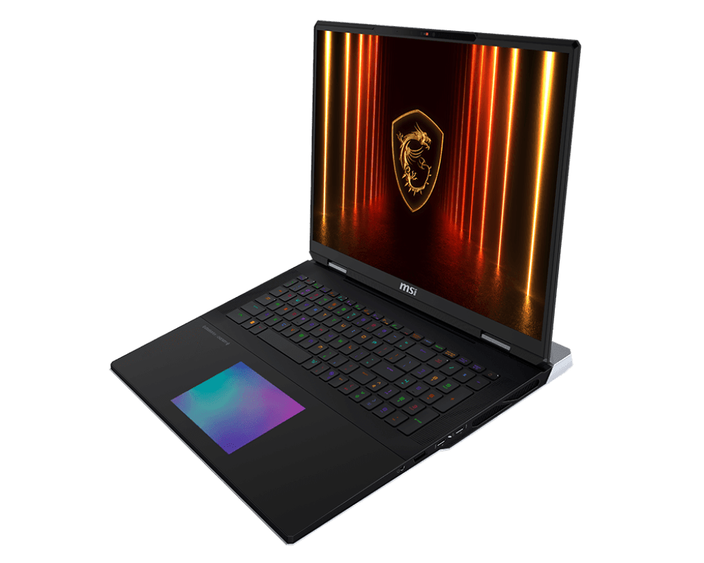 MSI Titan 18 HX AI, Intel Ultra 9-285HX, RTX 5080, 64-96 GB DDR5-6400, 2-6 TB SSD, UHD+ 120 Hz Mini-LED