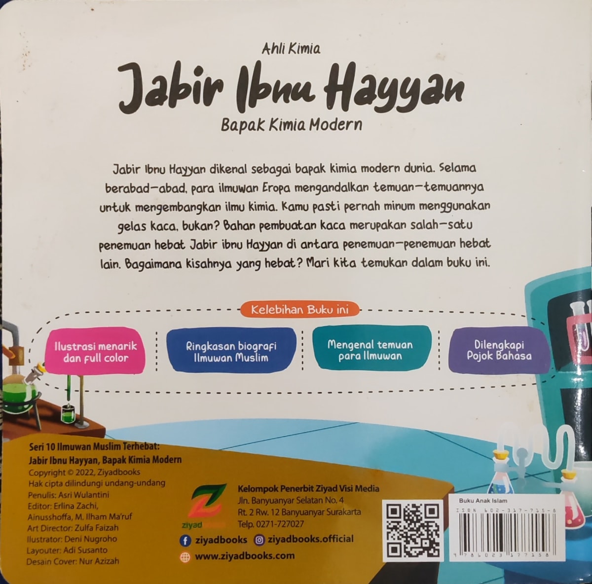 Jabir Ibnu Hayyan Bapak Kimia Modern