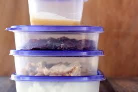 Clean up and pack leftovers