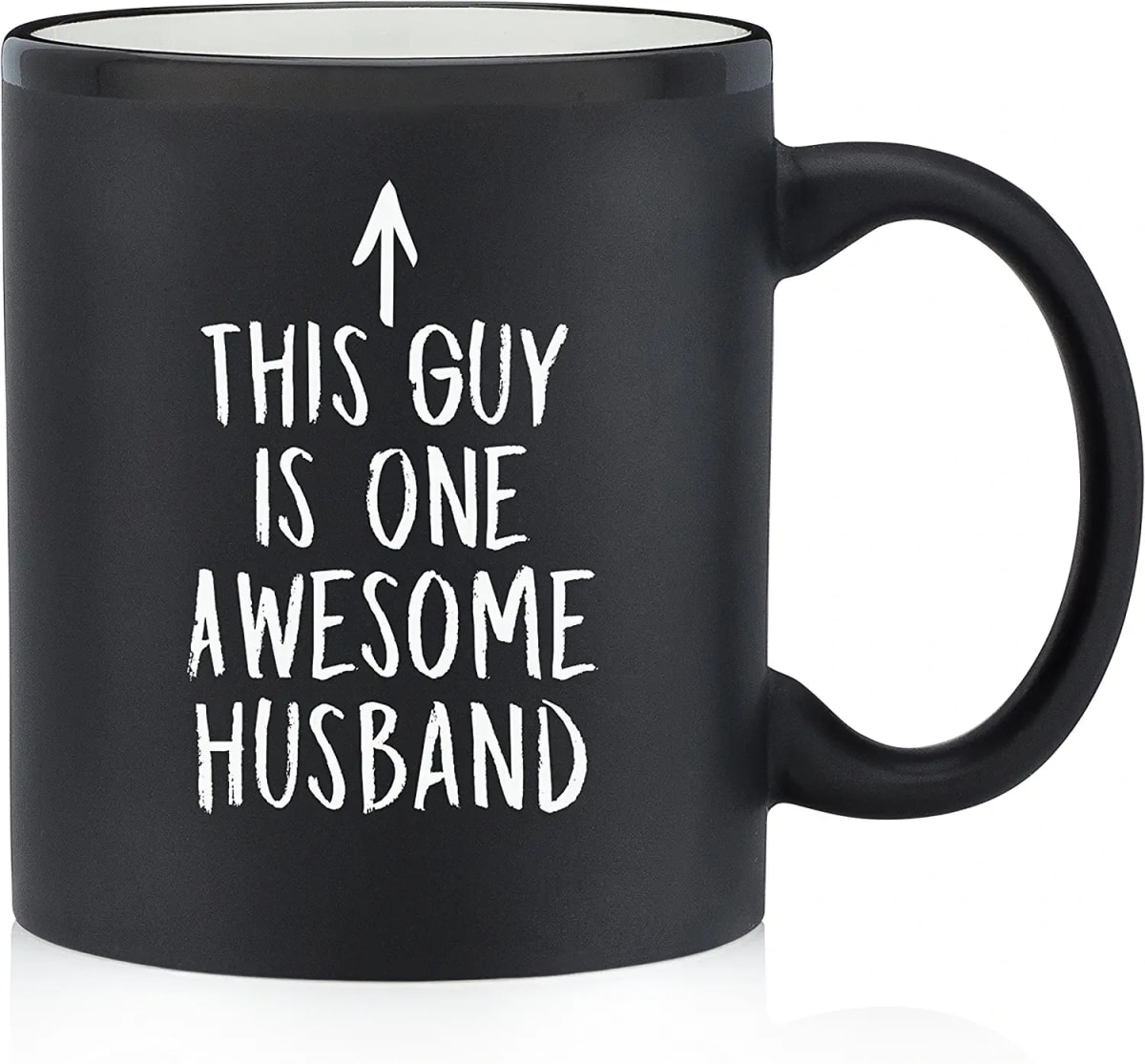 One Awesome Husband Funny Coffee Mug - Anniversary & Birthday Gifts for Men, Him - Best Husband Gifts from Wife, Her - Unique Bday Present Idea from Wifey - Fun & Cool Novelty Cup