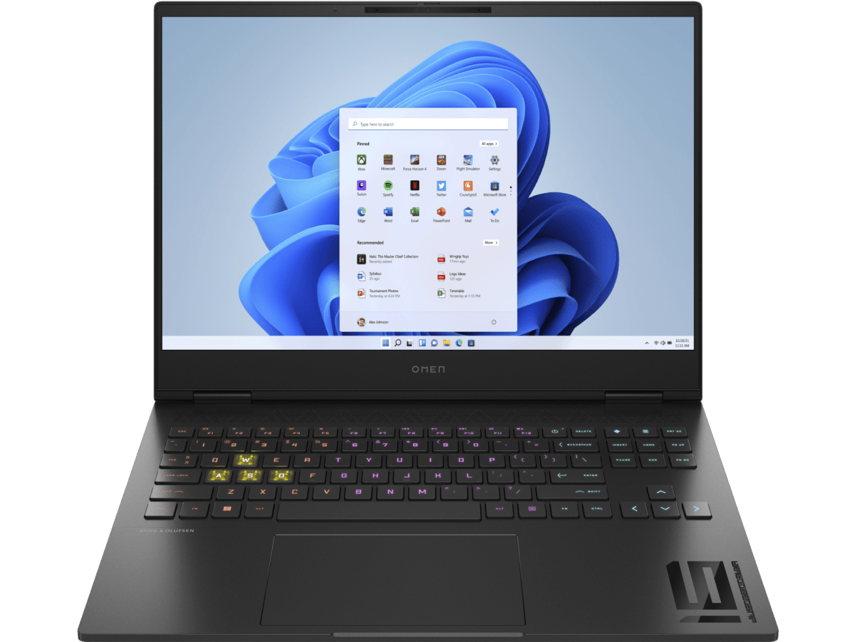 HP Omen Transcend 16, i7-13700HX, RTX 4070, 16 GB DDR5-4800, QHD+ 240 hz 400 nits 100% sRGB