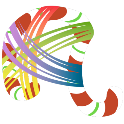 Candy Cane Sugar Wings