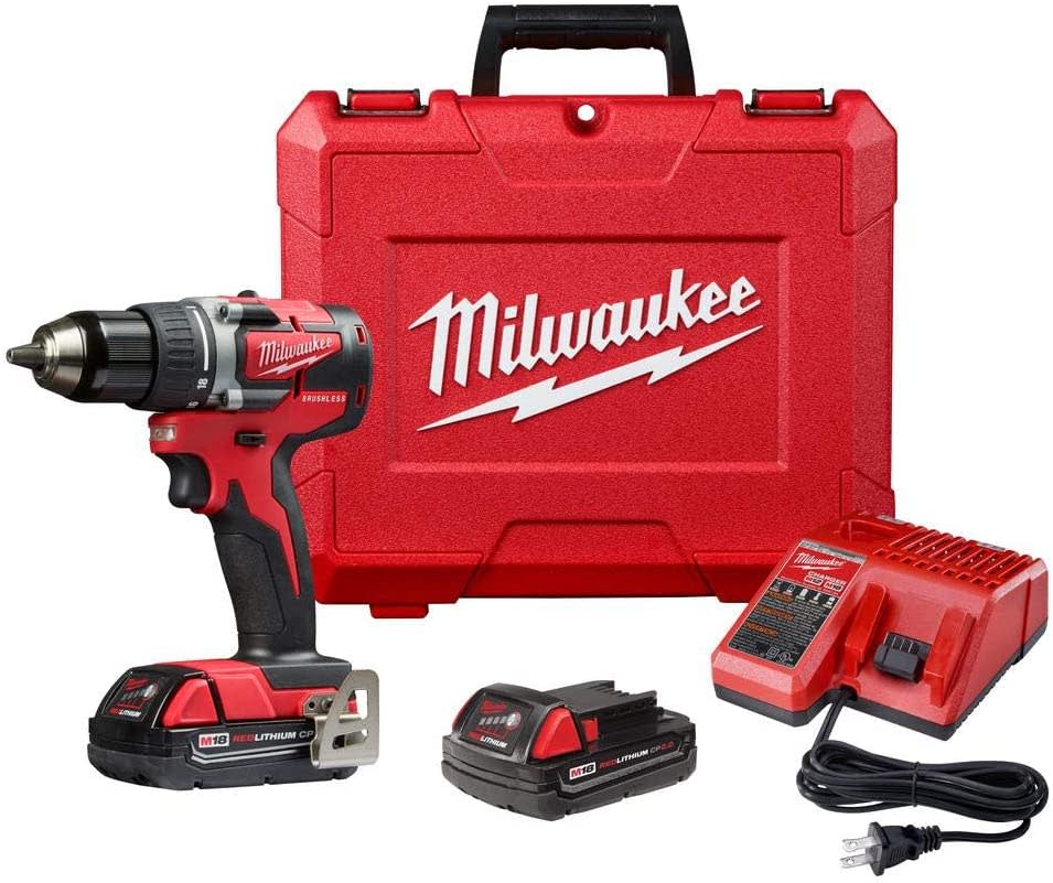 2801-22CT M18 18-Volt Lithium-Ion Brushless Cordless Compact Drill