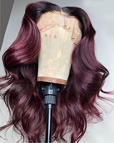 Wine Red Wig
