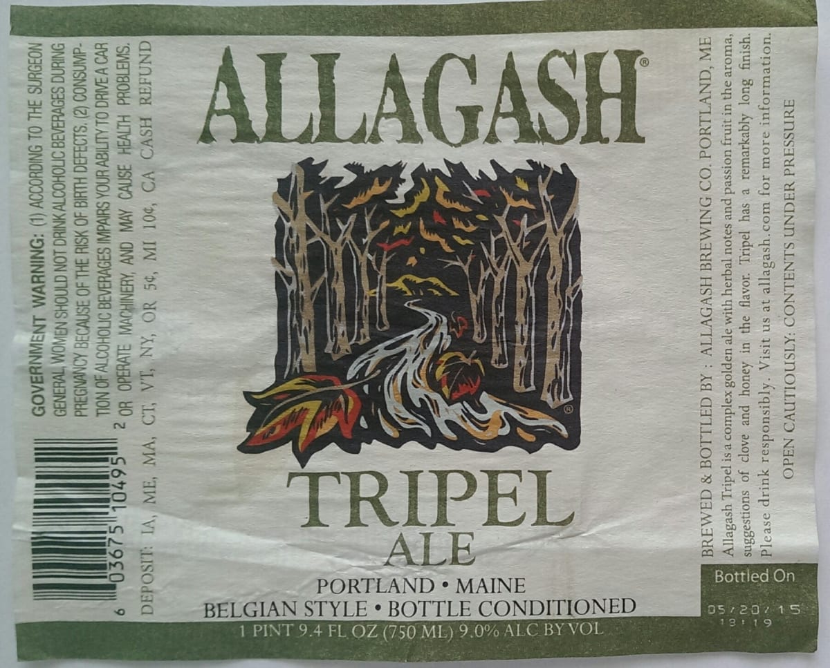 Allagash Tripel Ale