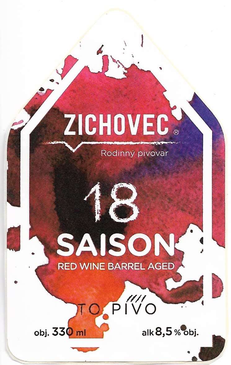 Zichovec 18 Saison red wine