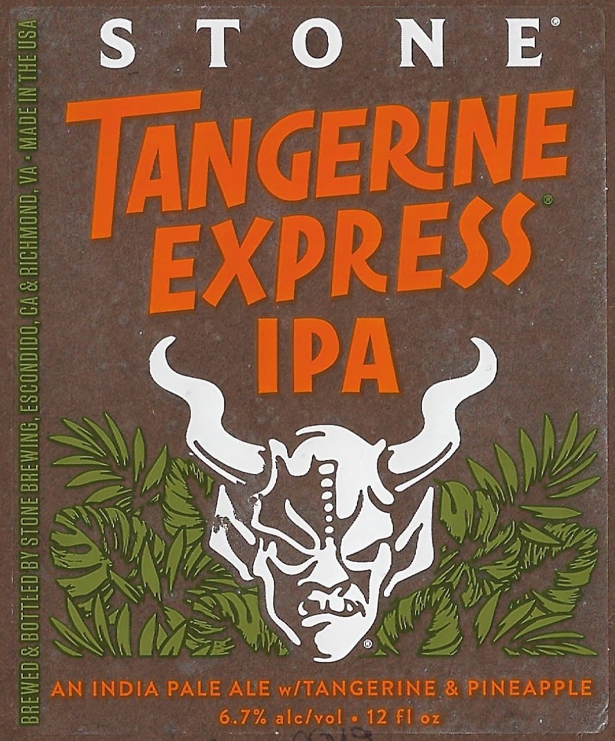 Stone Tangerine express IPA