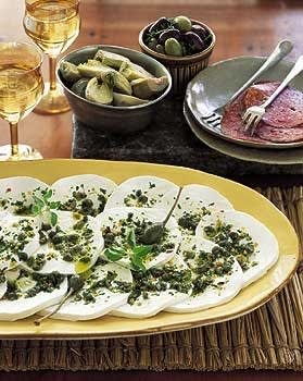 Spicy Marinated Mozzarella