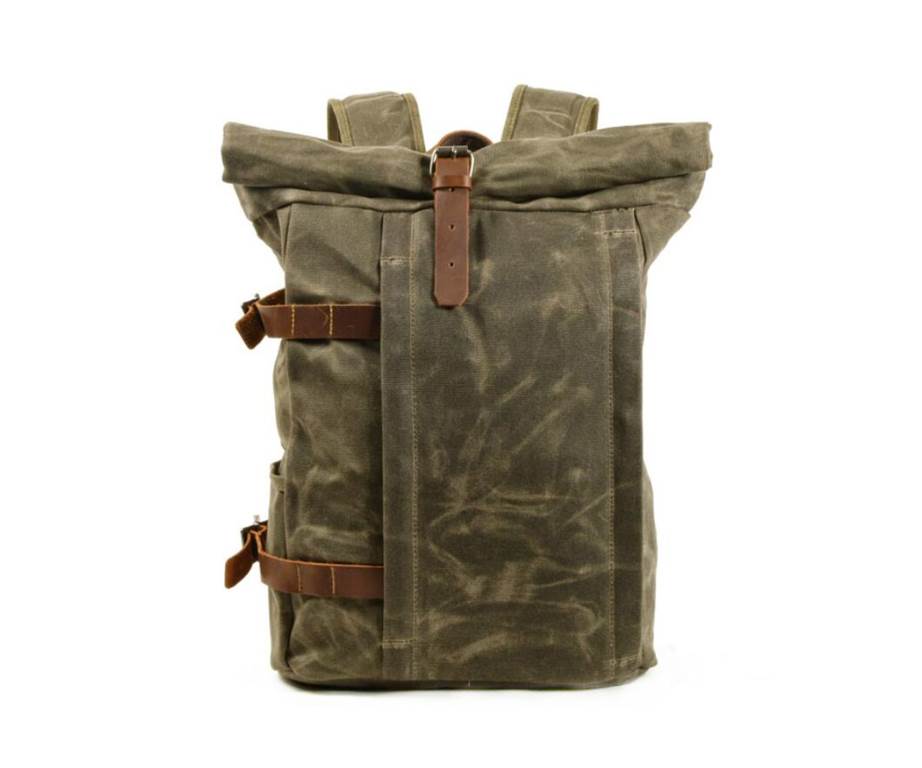 Canvas weekend backpack
