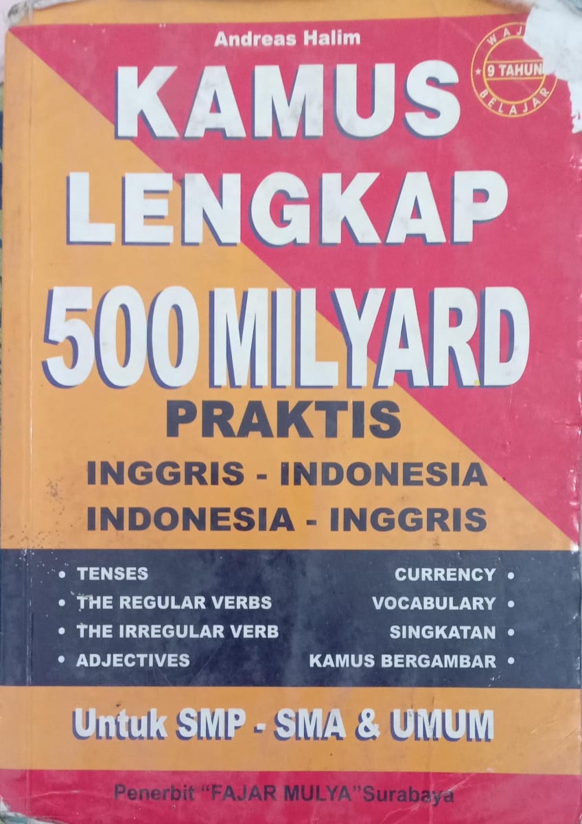 Kamus Lengkap 500 Milyard
