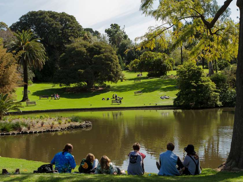 Experience the beauty of the Royal Botanic Gardens