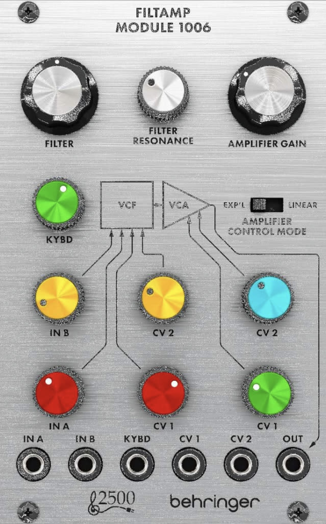 Behringer 1006 FILTAMP Module