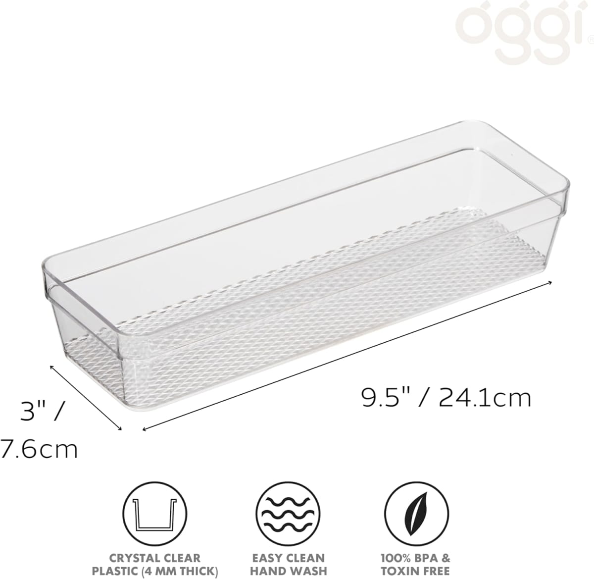 Clear Drawer Organizer